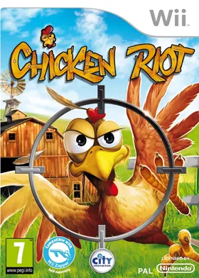 Chicken Riot box cover front